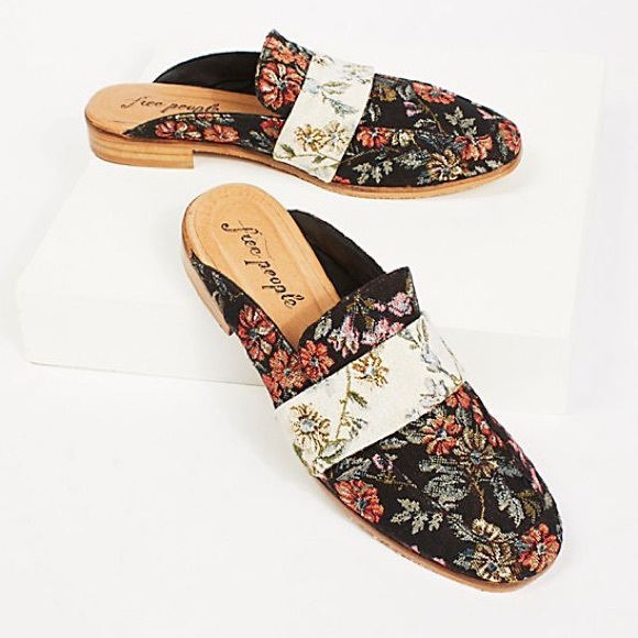 Free People Shoes - Free People Brocade At Ease Loafer